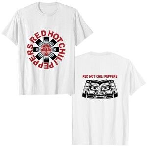 Red Hot Chili Peppers Rock Band Tour 2 Sided Concert Fan T-Shirt